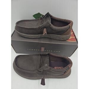 Lamo Men's 10 Paul Chocolate Wax Slipon Brown Comfort Casual Dress All Year Wear